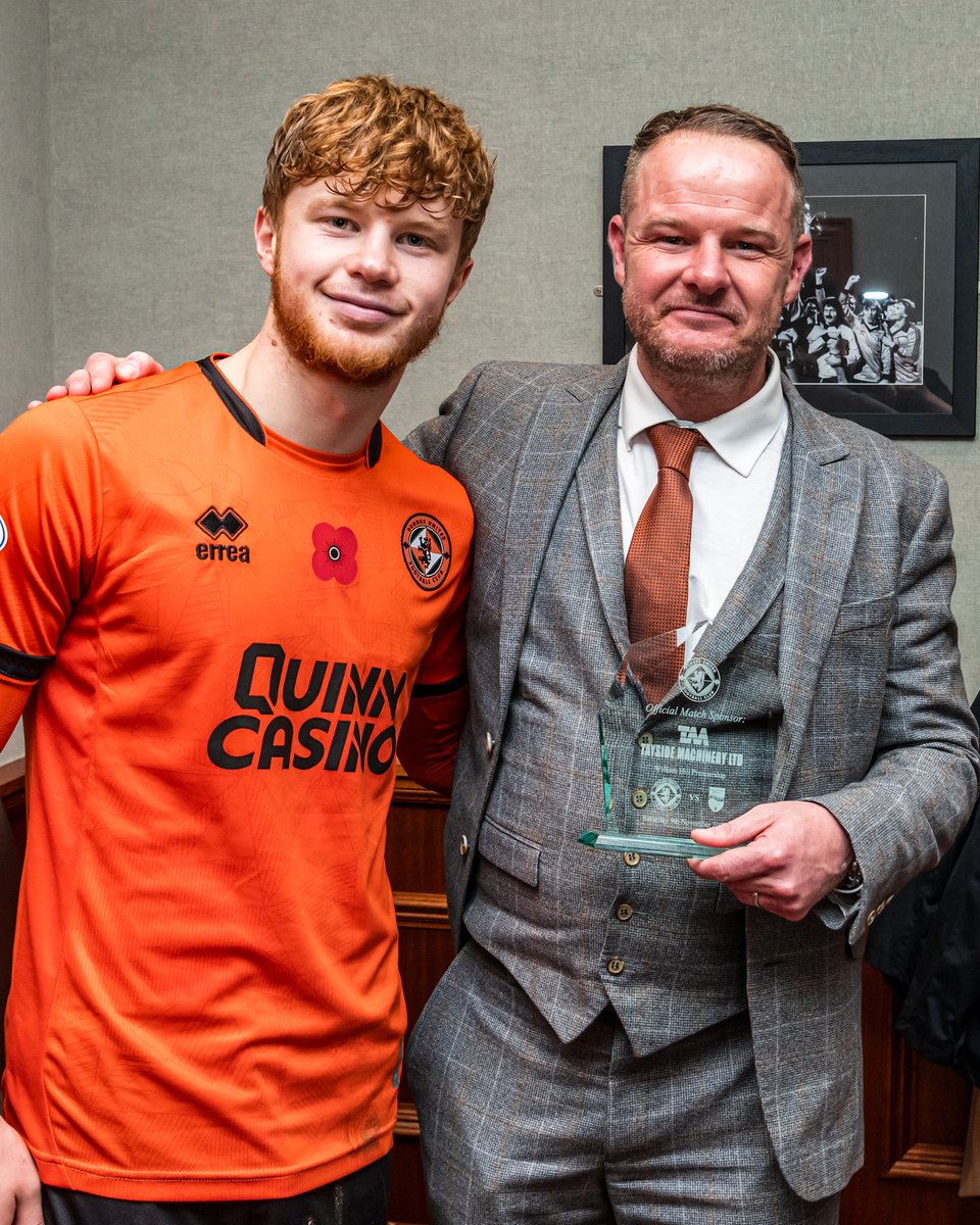 dundeeunitedfc's tweet photo. βοΈ #DUFC midfielder Luca Stephenson was selected as the #UTDROS Man of the Match by our match sponsor, Tayside Machinery!
Congratulations, Luca π https://t.co/ebcMNQEhXb