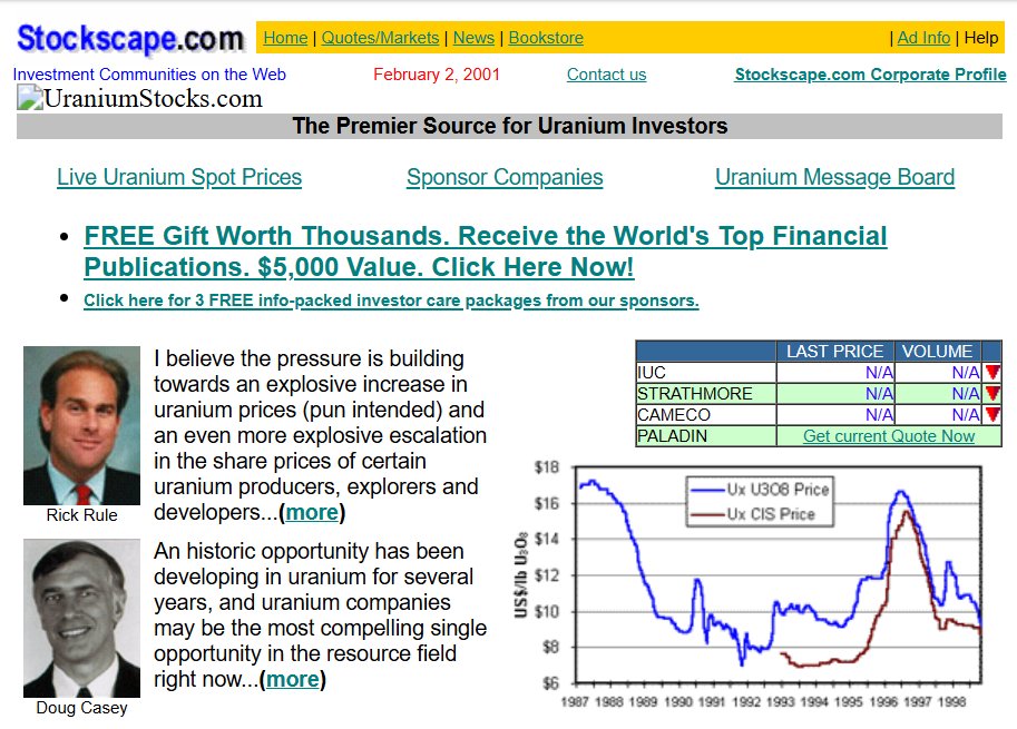 Rick Rule Stock Tracker tweet media