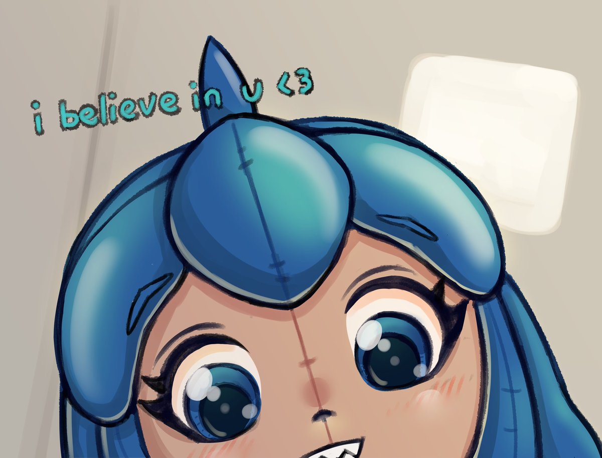 She believes in you! Art by <a href="/MagicWritings/">MagicWritings</a>