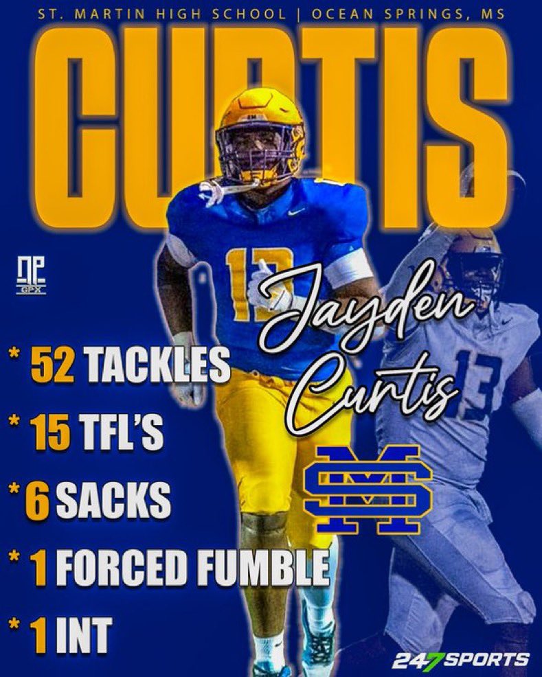 JayCurtis2008's tweet image. hudl.com/v/2QjCh9
6’4 250 DE/TE. Junior Szn
@LetsGo_Bo5 @LawrencHopkins @LATechFBREC @CoachWyatt_
@CoachWilk04 @CoachBoDavisLSU
@CoachThomas_59 @Rockstar_Reed
@CoachRipKirk