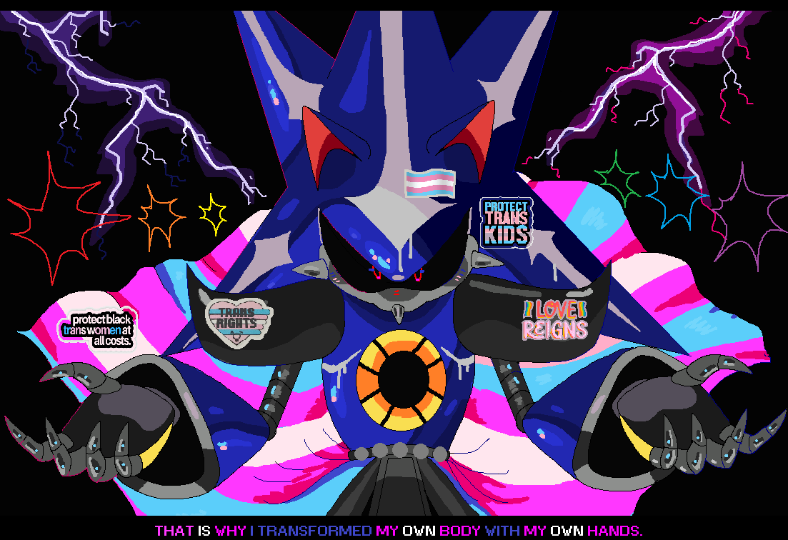 trans wrath now. #metalsonic #mspaint