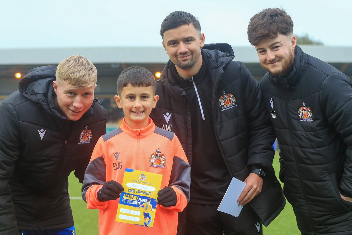 Congratulations to our October Foundation Phase Academy Players of the month! 🙌🏼

<a href="/BarryTownUnited/">Barry Town United</a> 💛💙
