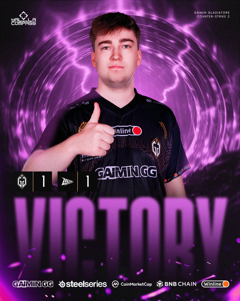 GaiminGladiator's tweet photo. SIUUUUUUUUUUU
MAP 3
#CS2 | #CS2Gladiators | #YaLLaCompass https://t.co/NXTbDhhuyu