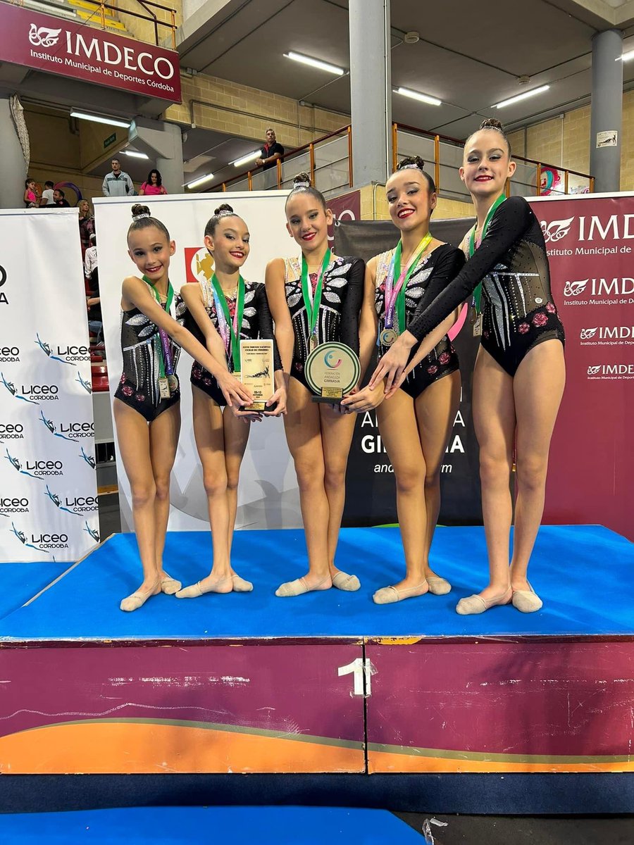 cgrsanfernando's tweet photo. - Conjunto Infantil Precopa 14 Clasificado 🩷 tras una temporada preciosa en la que siempre han estado sacando super ejercicios y subiendo a lo mas alto del podium https://t.co/uBi9vp3p55