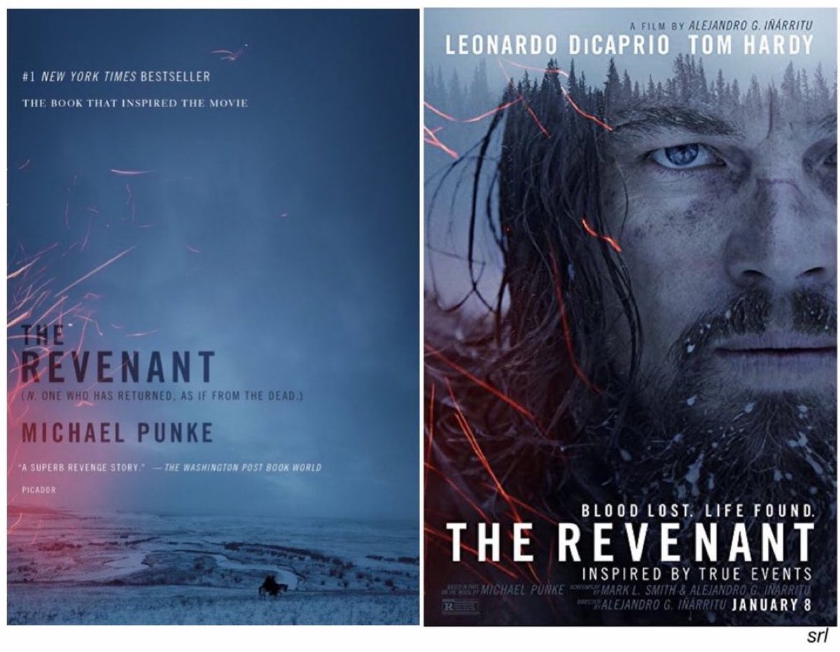 SaveRedlandLibr's tweet photo. 9pm TODAY on @Film4         👉joint #TVFilmOfTheDay

The 2015 #Western film🎥 “The Revenant” directed by #AlejandroGonzálezIñárritu &amp; co-written with #MarkLSmith

Based on #MichaelPunke’s 2002 novel📖

🌟#LeonardoDiCaprio #TomHardy #DomhnallGleeson #WillPoulter

1 of 3 https://t.co/aYbpP1eY18