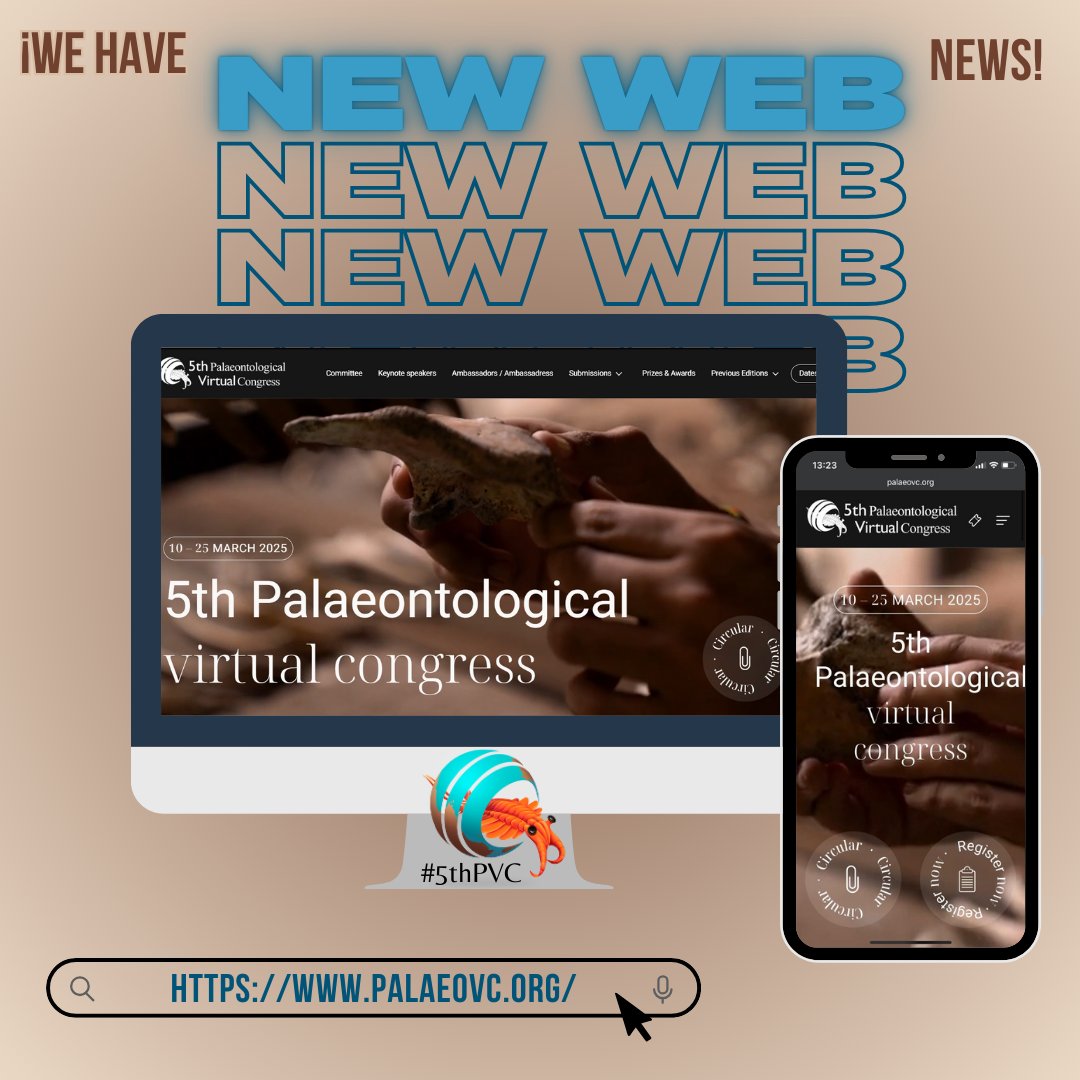 5th Palaeontological Virtual Congress tweet media