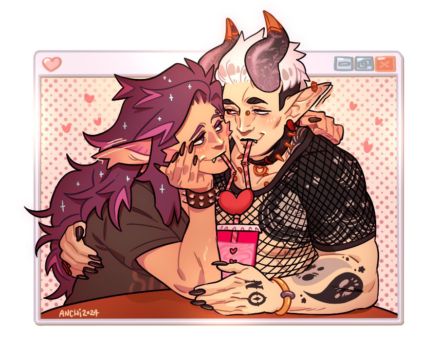 My fav beans on a date <3
Astre is mine, Oracle belongs to <a href="/FiaTakaya/">Fia Takaya</a>