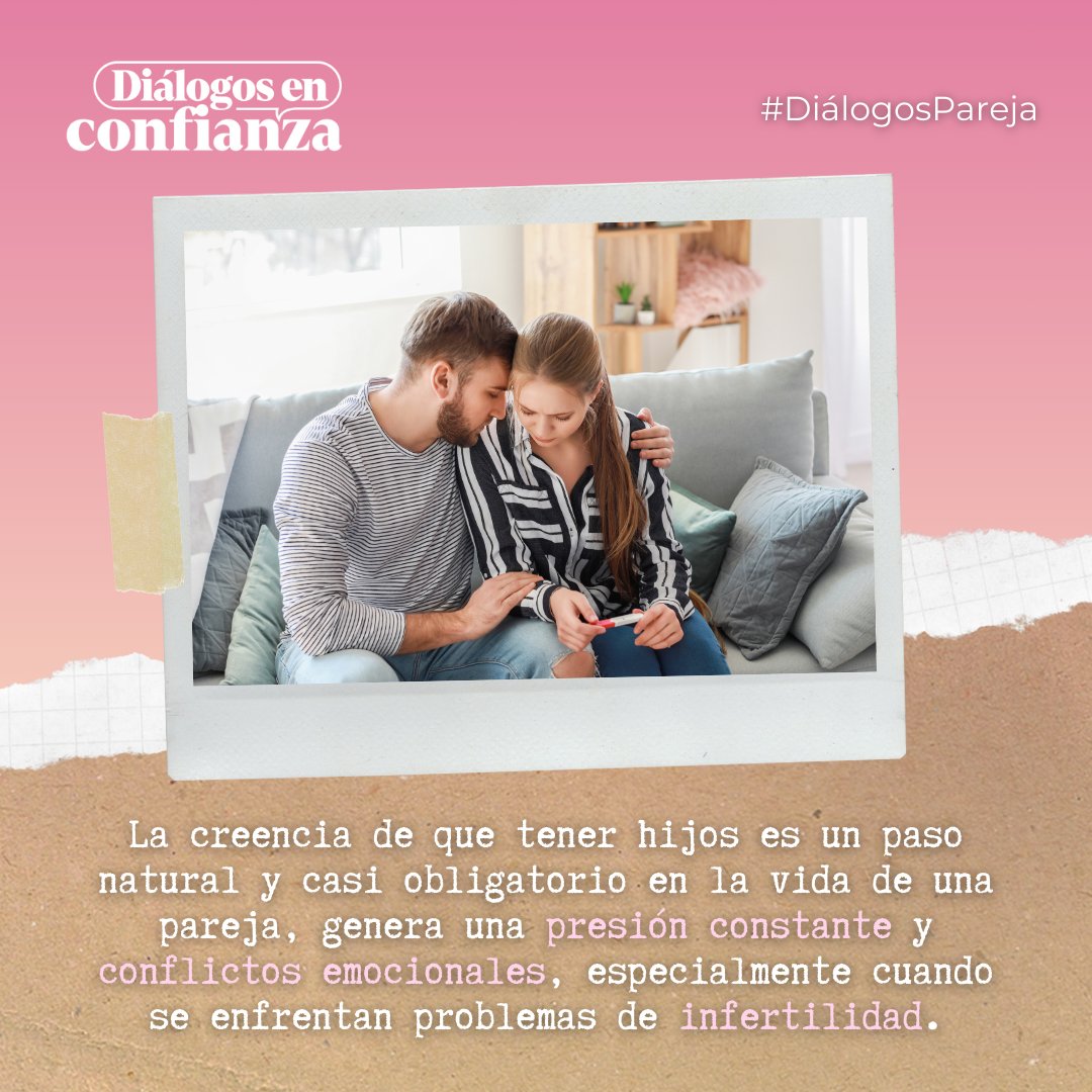 DialogosCanal11's tweet photo. Suponer que tener #hijos es solo una fase del ciclo de la vida🚼 refuerza la idea errónea de que una familia sin hijos es menos #valiosa.
El próximo viernes en #DiálogosPareja: “Descubrimos que no podemos tener hijos”.
🎙️Natalia Jiménez y @eduvalenzuelav
#EnVivo a las 9:30h🕤 https://t.co/Fqtd9nMZb7