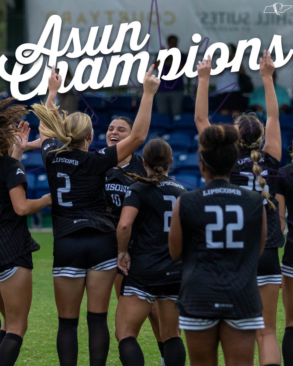 YOUR 2024 ASUN WOMEN’S SOCCER CHAMPIONS 🏆

#IntoTheStorm ⛈️ | #HornsUp 🤘