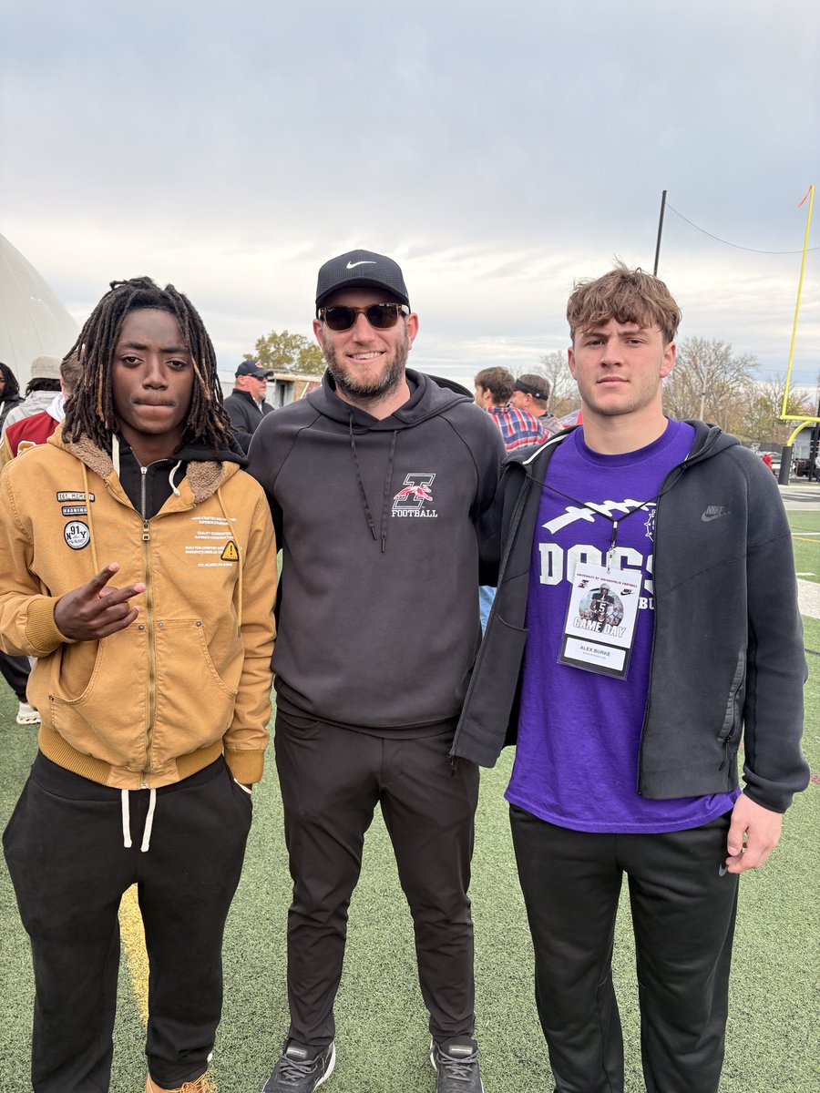 Alex Burke (@alexwburke18) on Twitter photo Had a great time checking out <a href="/UIndyFB/">UIndy Football</a> this Saturday ! Got to check out a solid win to be GLVC champs. Thanks for having me out <a href="/FBCoachEngle/">Michael Engle</a> ! <a href="/BHSdogsfootball/">BHS Football</a> Had a great time checking out <a href="/UIndyFB/">UIndy Football</a> this Saturday ! Got to check out a solid win to be GLVC champs. Thanks for having me out <a href="/FBCoachEngle/">Michael Engle</a> ! <a href="/BHSdogsfootball/">BHS Football</a>