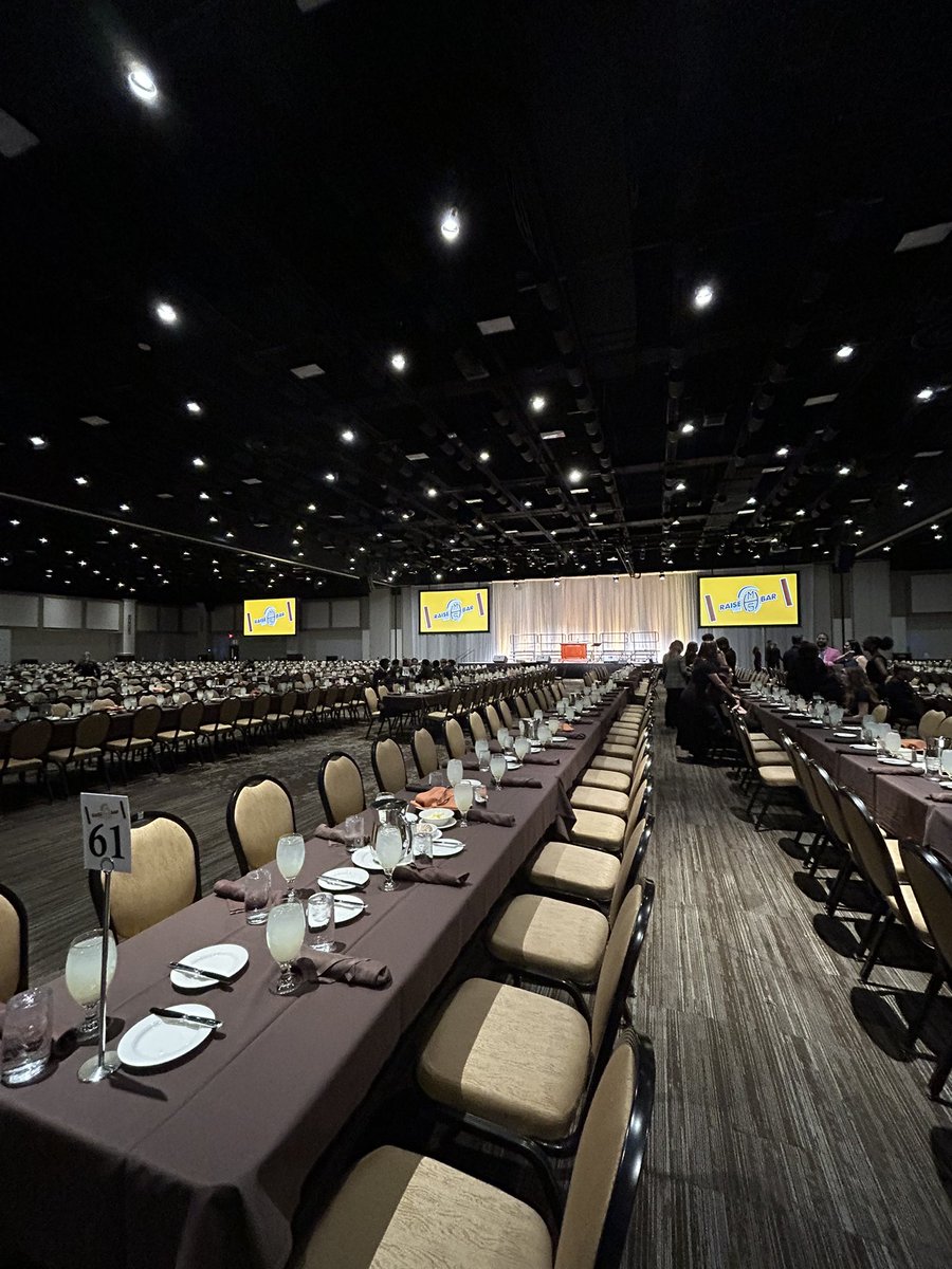 miltonhershey's tweet photo. The tables are set for the 2024 Founders Feast. Milton Hershey School students and staff gather for this annual event to reflect on the impact of our founders—Milton and Catherine Hershey. Follow this thread to join us as we post live throughout the event. #MHSFoundersWeek https://t.co/R46cm3vG1q