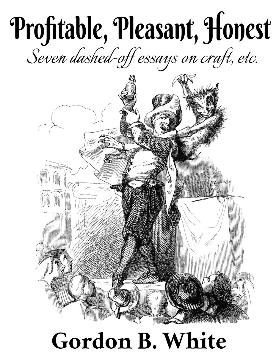 As promised, I put together my 7 essays in 7 days challenge into a free book, available for download at my website.  PDF and epub versions available.  gordonbwhite.com/pph