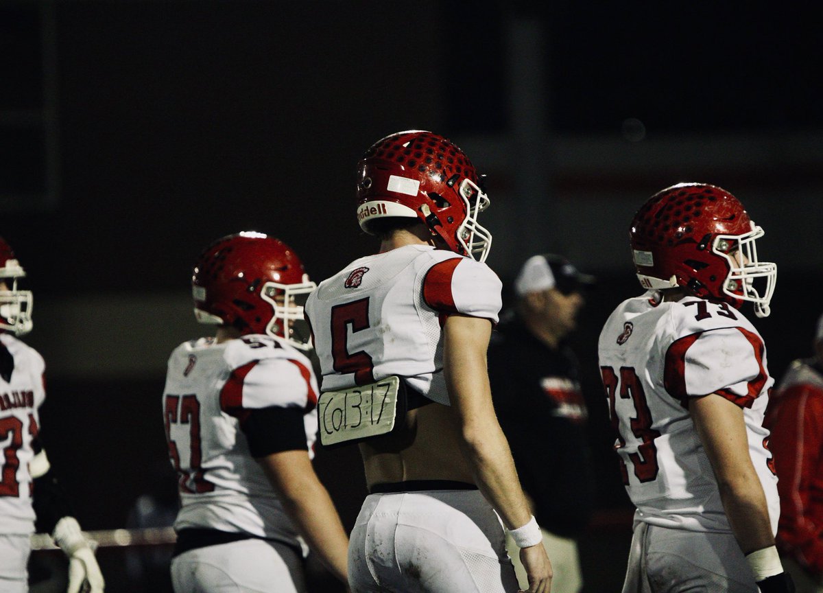 Thank you Cedar Catholic football❤️

Forever thankful for my time as a Trojan
#AGTG #5out