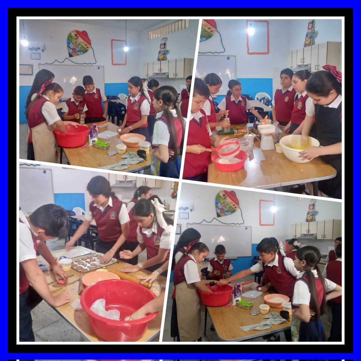 En el Taller de Manualidades ya elaboran sus tareas para la época decembrina, desarrollan habilidades, destrezas y creatividad los niños y niñas así como también los jóvenes, CAPEP LA GRITA, municipio Jáuregui Estado Táchira.