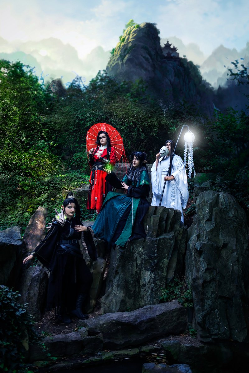 enqila's tweet photo. The Four Calamities got together?!
HC me
QR julls.cosplays
BWX sunny. in .cosplayland
HX mar3n_creations
Foto by fotomartinakolarikova
You can find all the cosplayers on IG through their handles!!
#TGCF #天官賜福 #fourcalamities https://t.co/MepUQlJzwa