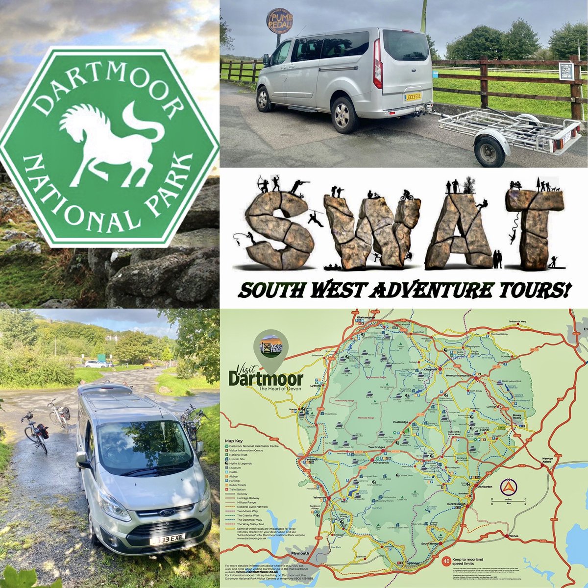Great to be working alongside representatives from Dartmoor National Park, National Trust and Active Travel England visiting areas of beautiful Dartmoor to enhance cycling and walking routes for us all to enjoy..🙂