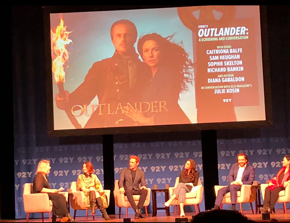 DianeB31's tweet photo. My #OutlanderRewatch has gotten me to 501 The Fiery Cross. I am immediately taken back to this incredible bi-coastal adventure. February 2020. There is nothing better than a premier (or two) with my amazing Outlander friends. ❤️ https://t.co/4nnQMRpy81