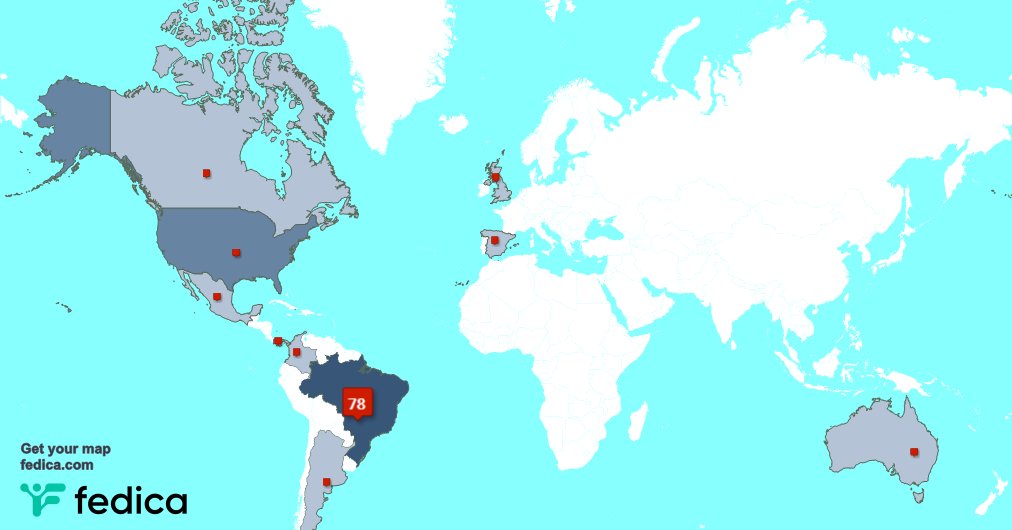 LoboPardoAm's tweet photo. Meus seguidores são de Brasil(80%),EUA(13%),Panamá(1%) https://t.co/qdbtwJ3dkK https://t.co/YiYwPbyiK1