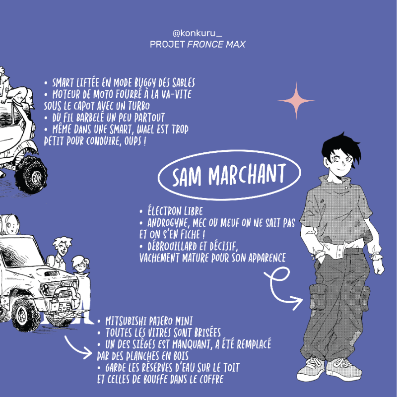 🎨 Les Orphelins 🎨

Les Orphelins, c’est la bande des gamins qui ont tout compris. Un mix de fringues trop grandes, de bric-à-brac et de trucs bricolés qui tiennent par miracle. 

Artistes : @cirlu_bd + <a href="/jennscarlett/">cuchillito afilao</a>

🚀 La campagne est en cours sur Ulule.