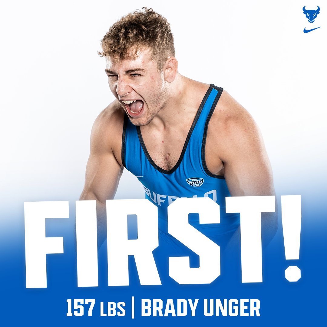 Brady Unger won the 157 lb. bracket at the Journeymen Classic!

#UBhornsUP