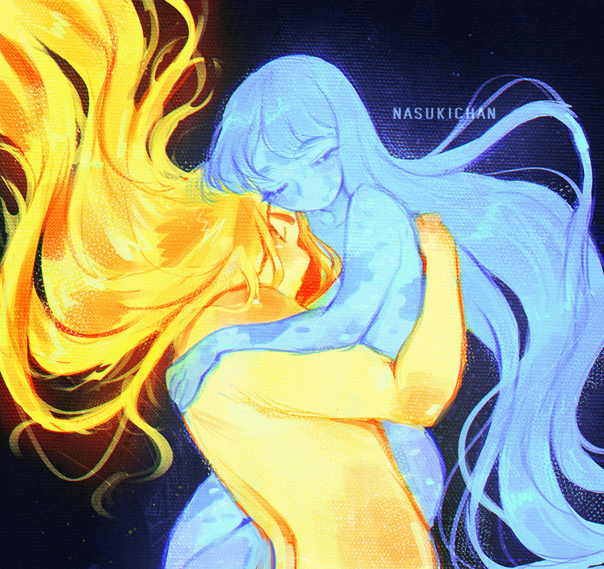 NasukiChan's tweet photo. ☀️🌑 
#myart #illustration https://t.co/XQ1qTLWQ6Z