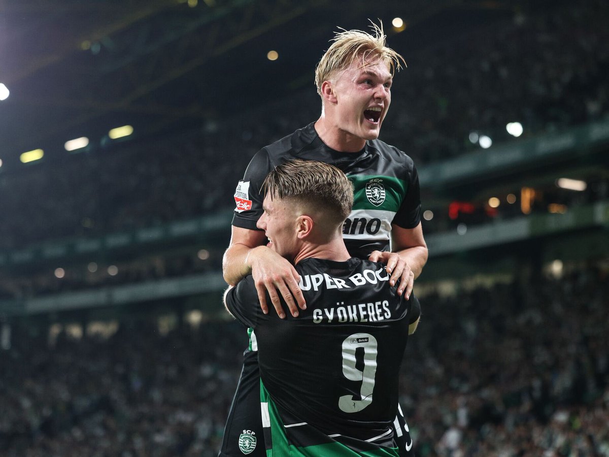 Se o Gyökeres não aparece, aparece o filho dele