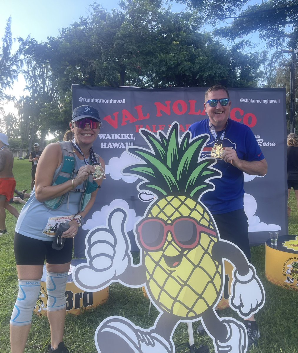 The sub 2 hour half days are long gone but fun to do one with Janel. #shesmokedme