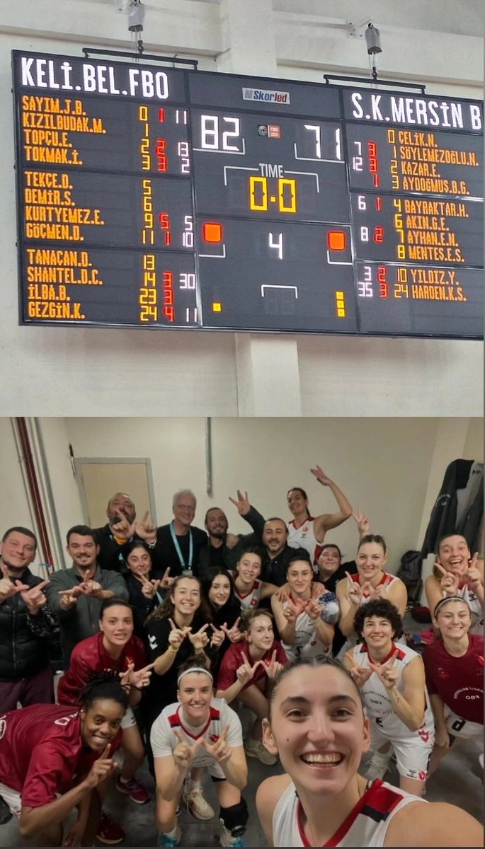 trakya_basket's tweet photo. TKBL'nin 9. haftasında Kırklareli Belediyesi Fen Bilimleri Okulları SK, Seçil Kauçuk Mersin Basketball'ı 82-71 mağlup ederek üst üste üçüncü, toplamda yedinci galibiyetini elde etti ve ligde ikinci sıraya yükseldi #TKBL https://t.co/xD1ENUpc7F