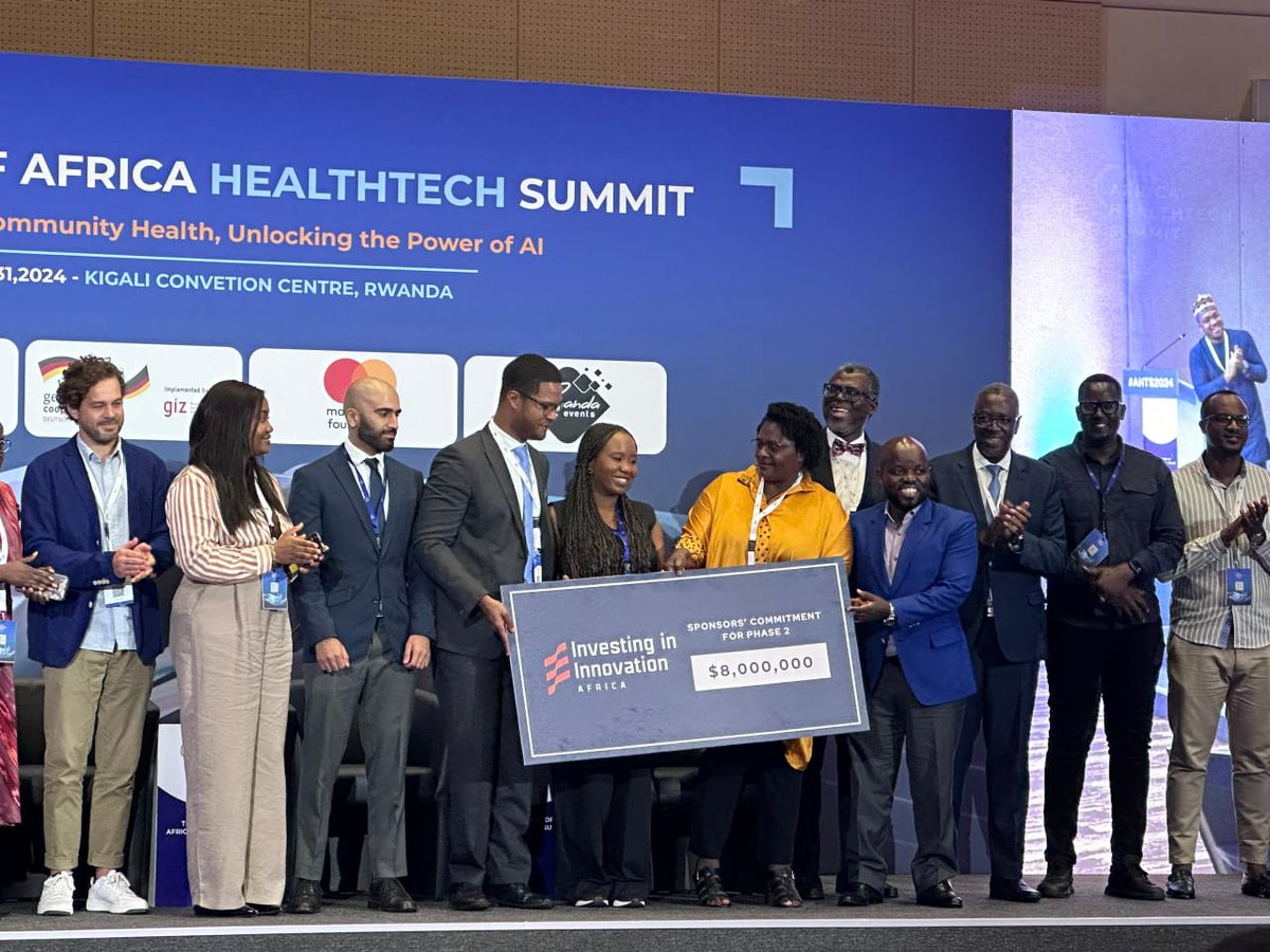 JP Nsengimana (Phil) (@nsengimanajp) on Twitter photo <a href="/AfricaHTSummit/">Africa HealthTech Summit - AHTS25</a>  isn’t a talk show—it's ACTION! 💥
$8M investment in African #healthtech unveiled at #i3 Phase 2 launch, igniting dreams & real solutions for our continent. 💸✨
Concrete moves. Real smiles. Unstoppable Africa. 🌍💪 #AHTS #InvestInAfrica <a href="/AfricaHTSummit/">Africa HealthTech Summit - AHTS25</a>  isn’t a talk show—it's ACTION! 💥
$8M investment in African #healthtech unveiled at #i3 Phase 2 launch, igniting dreams & real solutions for our continent. 💸✨
Concrete moves. Real smiles. Unstoppable Africa. 🌍💪 #AHTS #InvestInAfrica