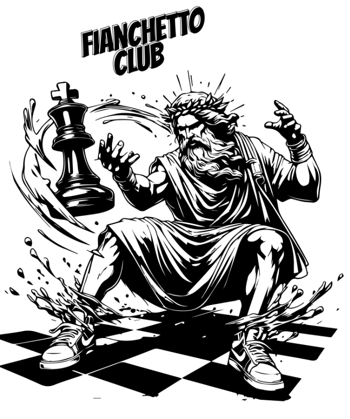 stan_allen1's tweet photo. Proud to have designed these exclusive chess-inspired merch pieces for @SitDownMark ! ♟️🔥 

Check out the collection and grab yours now at https://t.co/7TNmzvtjTJ. 

#ChessMerch #FianchettoClub #DesignByMe https://t.co/ieUqA9mJpl