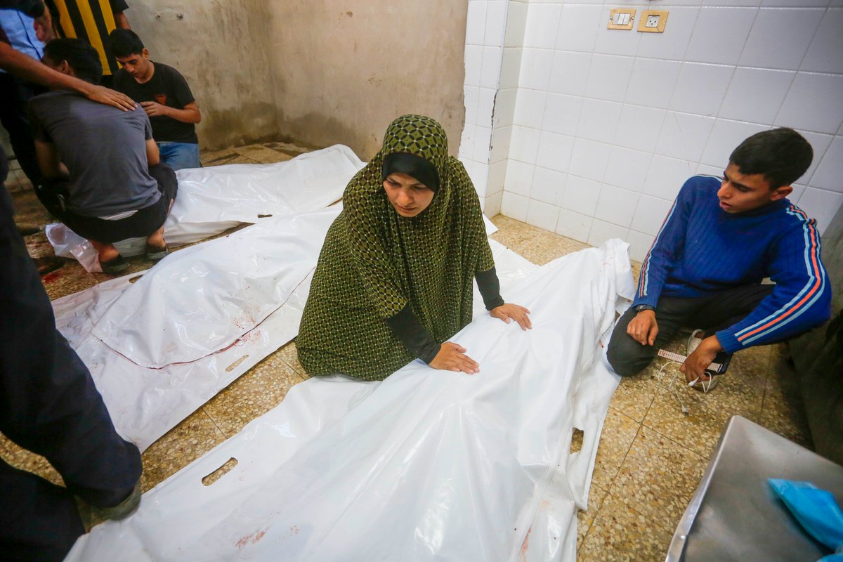TRTWorldNow's tweet photo. Israel's genocidal war on Gaza — now in its 402nd day — has killed at least 43,603 Palestinians and wounded over 102,929, with another 10,000 feared buried under debris. In Lebanon, Israel has killed over 3,186 people since October 2023

Follow our live coverage👇