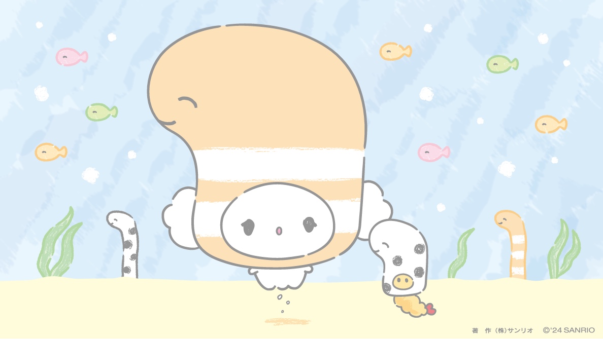 cogimyun_sanrio's tweet photo. みゅん･･チンアナゴさんになってみたみゅん･･
#こぎみゅん #チンアナゴの日 https://t.co/jJMKnQxPJW