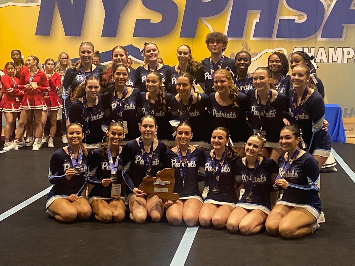 Congratulations to John Jay HS Cheer! State Finalists! So proud of you!!! <a href="/WCSDEmpowers/">WCSDEmpowers</a> <a href="/WCSDAthletic/">WCSDAthletics</a> <a href="/johnjayseniorhs/">Mr. Kedzielawa</a> <a href="/StephenHaynes4/">Stephen Haynes</a>