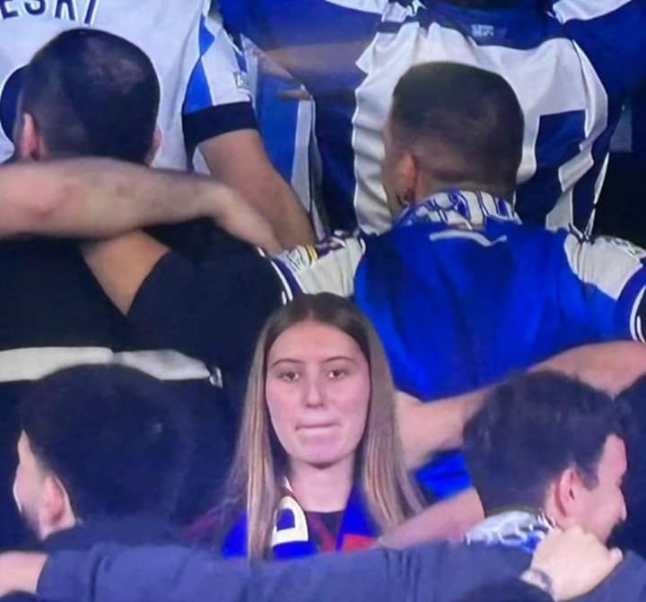 Honor a esta aficionada azulgrana 💙❤️💙❤️💙❤️💙❤️💙❤️💙❤️