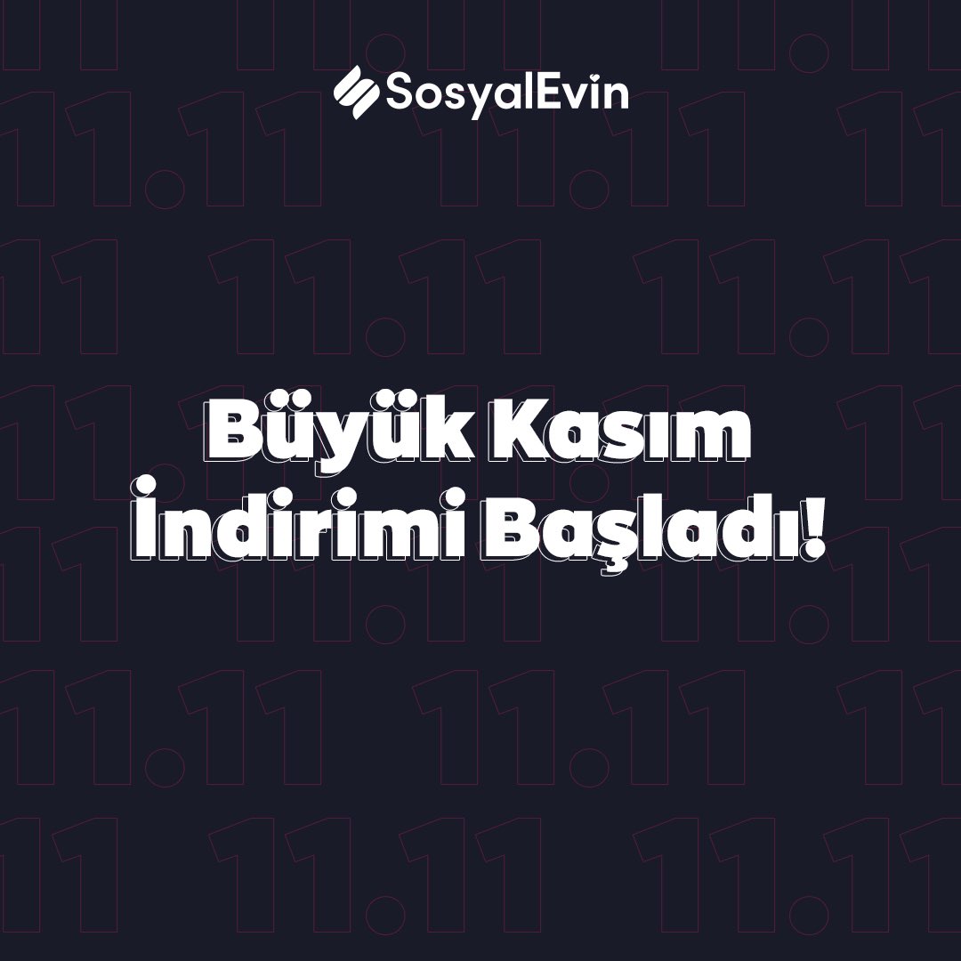 Kasım fırsatları başladı! Detaylar sitemizde 🤩