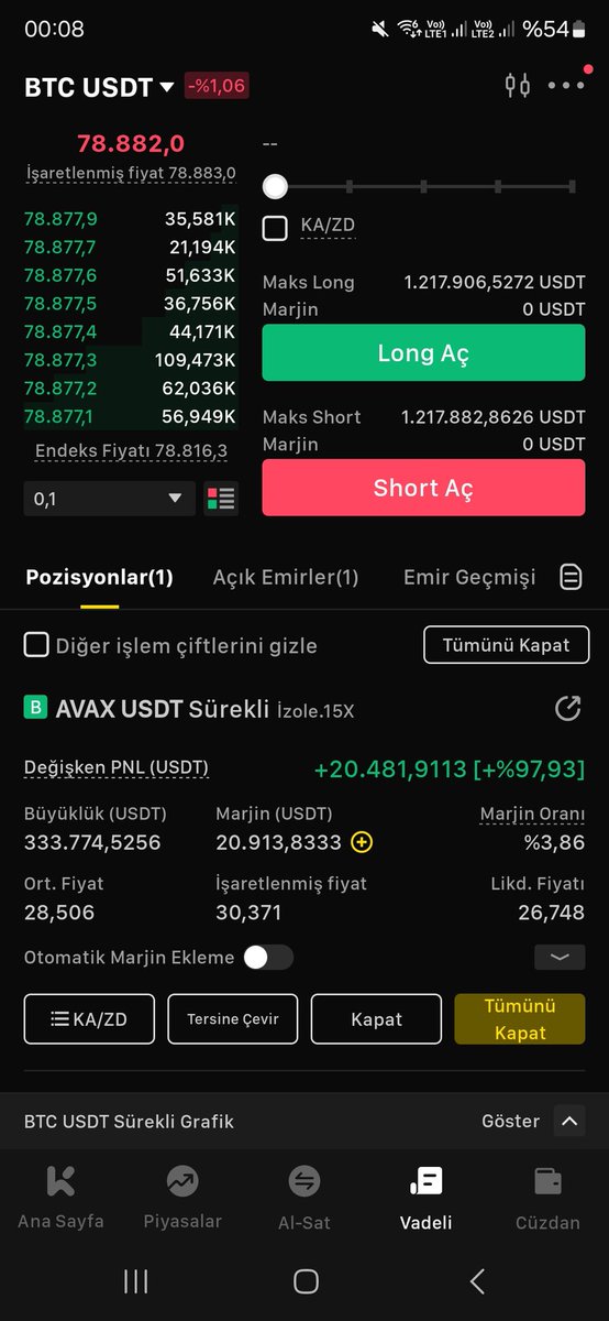 KriptoEfsanesi's tweet photo. Şuan canlı yayında 700 bin TL kâr ettik 
Dünyanın hiç bir yerinde olmayan canlı scalp işlemler ve bitcoin analizi için kooss gel 

SÖZÜMÜZ TUTMA VAKTİ AT FAV a bekle https://t.co/Vn9m3M0FgU