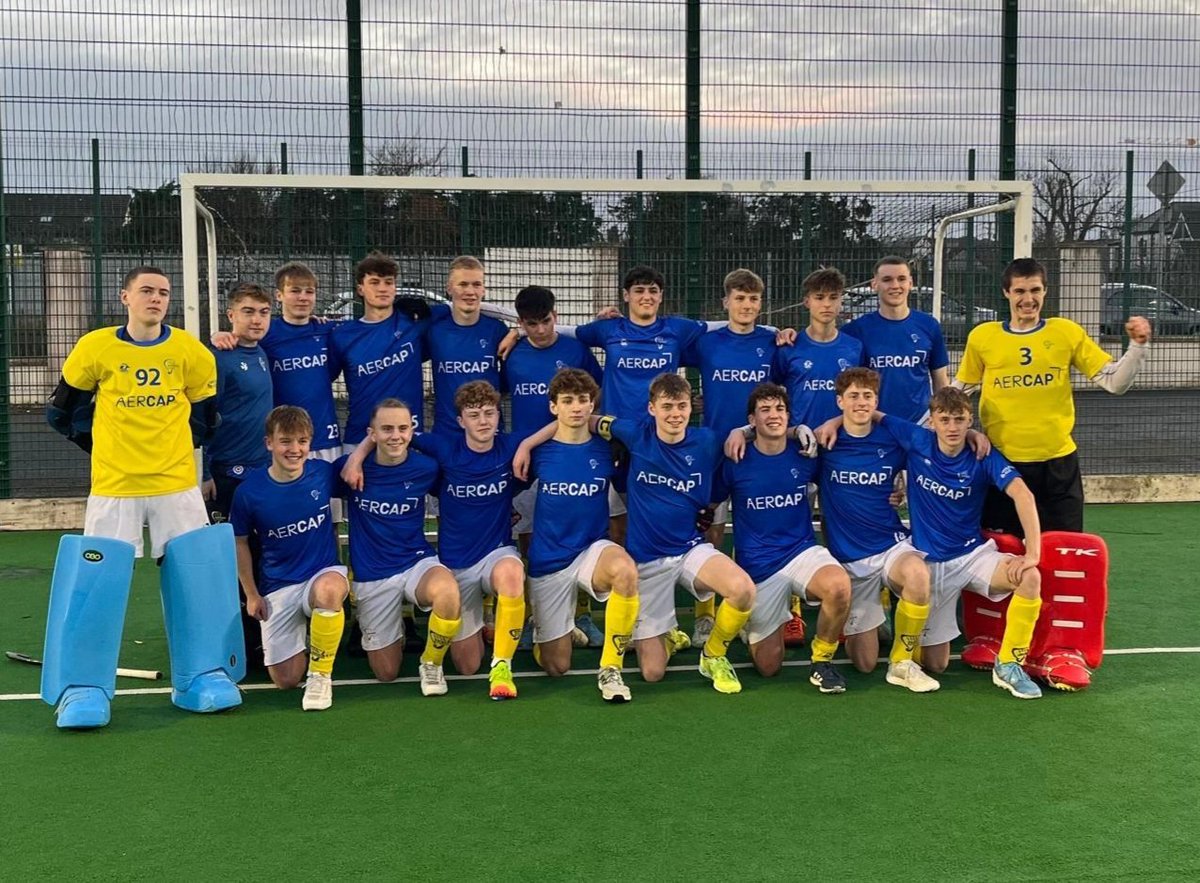 A win and a draw for the boys U18s and U16s in their matches against Ulster earlier today in Portrane HC #Ipros #NeverStandStill