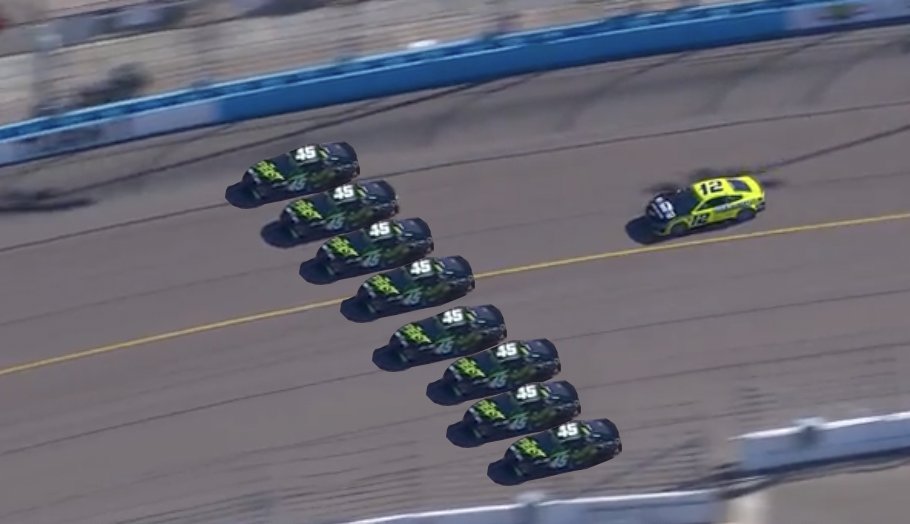 How those last few laps felt for Blaney