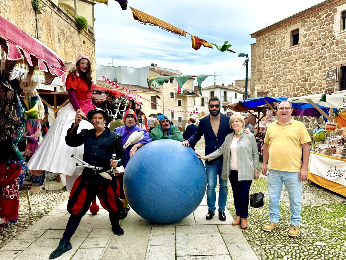 🛡️ Finaliza el Mercado de los Fueros con gran éxito de participación durante este fin de semana #Plasencia