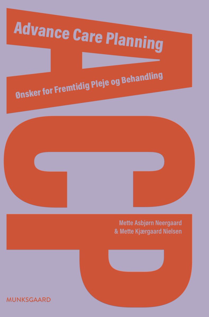 Mette Asbjoern Neergaard (@metteneergaard) on Twitter photo Another good book review of our Danish textbook: Advance Care Planning👌🏻
5 out of 5 stars in using the book in general practice. It hardly gets any better than that🤩
<a href="/MetteKjNielsen/">Mette Kjærgaard Nielsen</a>
See the book here: bit.ly/3xs5pJW
<a href="/PalliativAarhus/">Palliative Care Research Aarhus</a> <a href="/oncaarhus/">Department of Oncology, Aarhus University Hospital</a> <a href="/AUHdk/">Aarhus Uni.hospital</a> <a href="/AarhusUni/">Aarhus Universitet</a> Another good book review of our Danish textbook: Advance Care Planning👌🏻
5 out of 5 stars in using the book in general practice. It hardly gets any better than that🤩
<a href="/MetteKjNielsen/">Mette Kjærgaard Nielsen</a>
See the book here: bit.ly/3xs5pJW
<a href="/PalliativAarhus/">Palliative Care Research Aarhus</a> <a href="/oncaarhus/">Department of Oncology, Aarhus University Hospital</a> <a href="/AUHdk/">Aarhus Uni.hospital</a> <a href="/AarhusUni/">Aarhus Universitet</a>