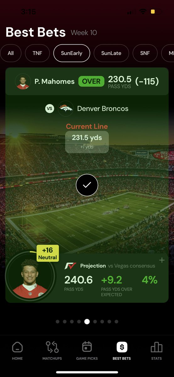 FieldVisionMi's tweet photo. WE WENT 7-1 IN THE EARLY WINDOW #BestBets ✅✅✅

Tap into the #FieldVisionApp for the later window, SNF &amp; MNF 📲📲📲

https://t.co/7Sgi6ElkF4 https://t.co/aAPh7g1Y9x