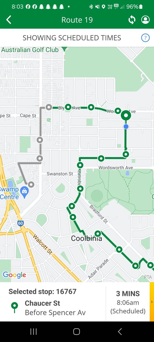 Clintonadavy's tweet photo. No live tracker @Transperth https://t.co/fkIPFJvdLC