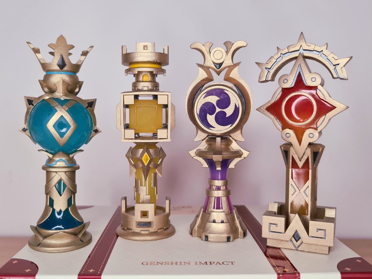 Shiru_sama's tweet image. Look at this beauty little Gnosi... #Gnosis? Gnosises?
(What is the plural of Gnosis?)

I&apos;m so happy to add pyro. Thanks Hoyovers for drop one after all this time XD But please give me Dendro and Hydro for my set too QQ
#PyroGnosis #Mavuika
You like it @DEGenshinImpact ?