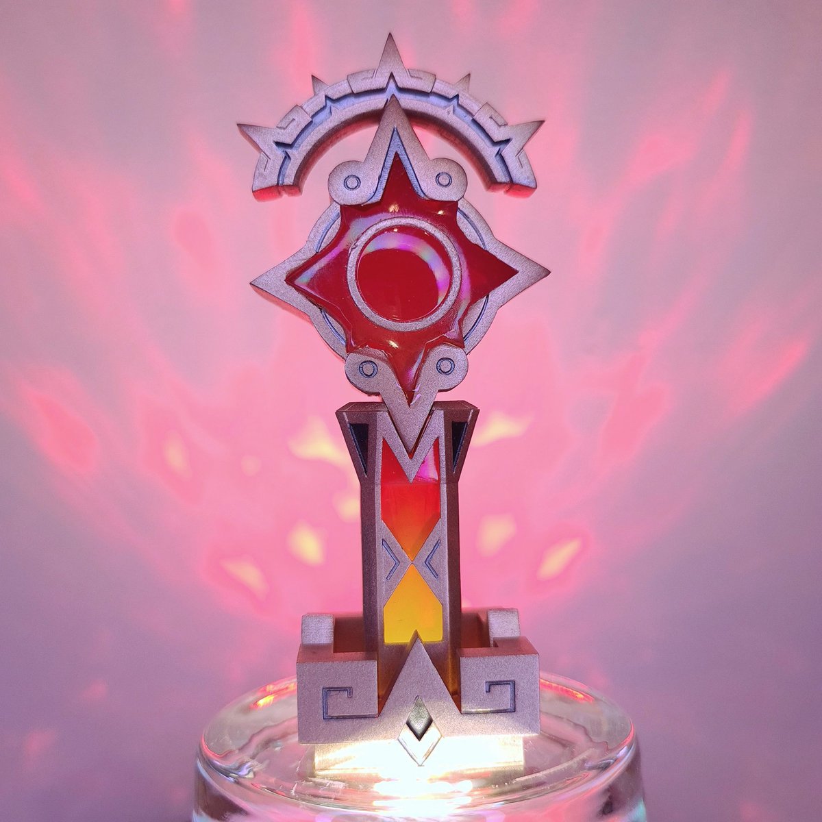 Shiru_sama's tweet image. Look at this beauty little Gnosi... #Gnosis? Gnosises?
(What is the plural of Gnosis?)

I&apos;m so happy to add pyro. Thanks Hoyovers for drop one after all this time XD But please give me Dendro and Hydro for my set too QQ
#PyroGnosis #Mavuika
You like it @DEGenshinImpact ?