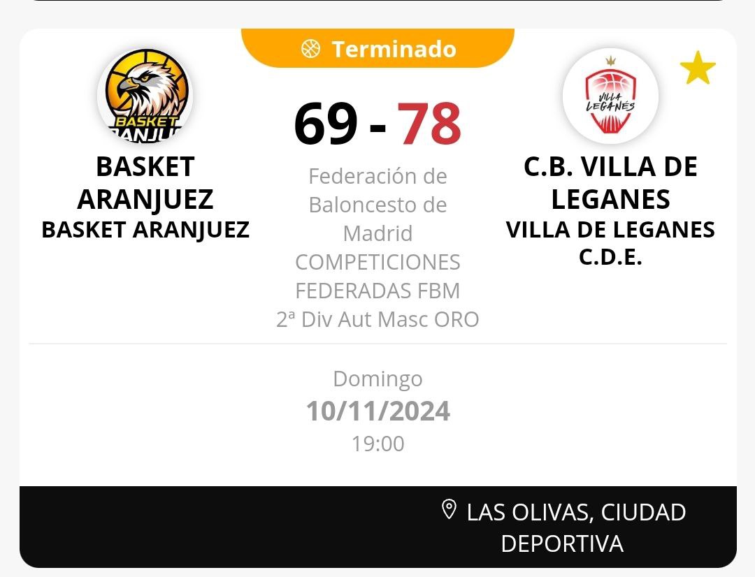 BasketAranjuez's tweet photo. ⚪️⚫️ Derrota del #SenMascA frente a @CBVillaLeganes. #Kike: “No supimos imprimir nuestro ritmo, jugamos al suyo y cedimos en nuestra casa” https://t.co/yCEtA8axbl