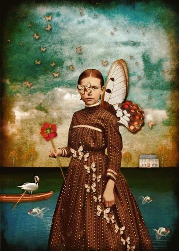 Anika_Jesus's tweet photo. 'Somos como borboletas que voam por um dia e pensam que é para sempre.
              [Carl Sagan]

Arte, Daria Petrilli. https://t.co/TpSXp2w2FB