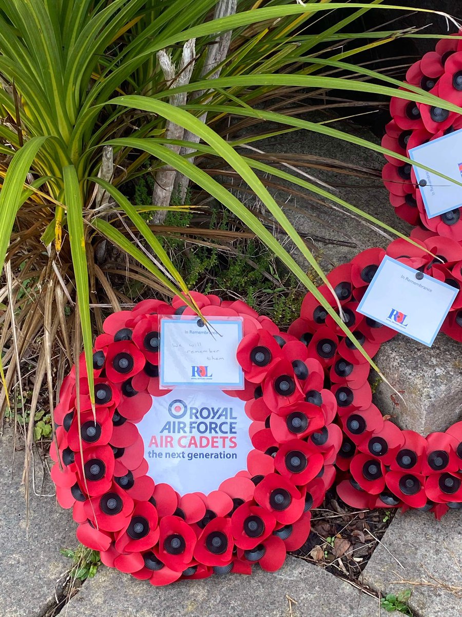 2475Sqn's tweet photo. An excellent turnout of cadets and staff across two services of remembrance today. We will remember them. https://t.co/Pv6Fsd8ekt