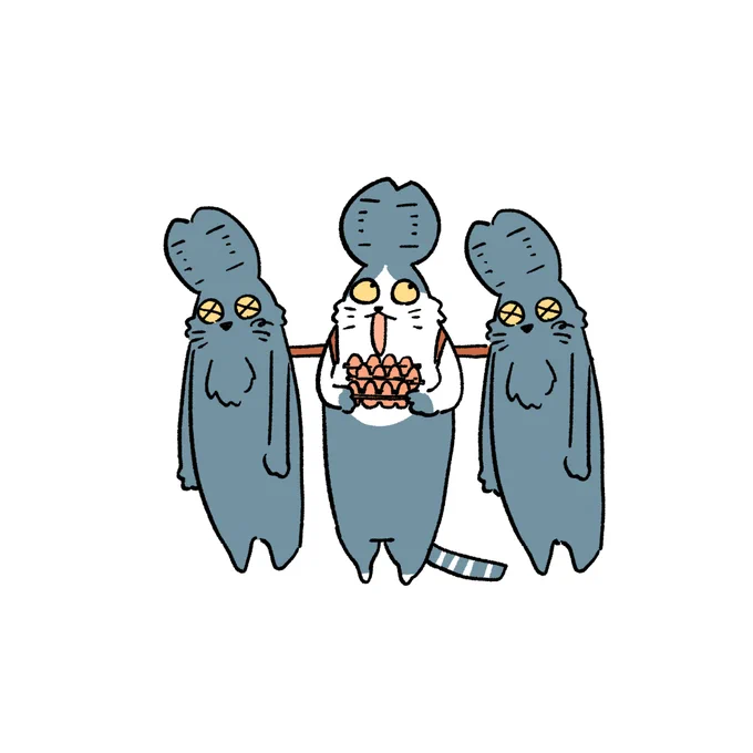 #本ミリバール3人分買おうとする猫です 