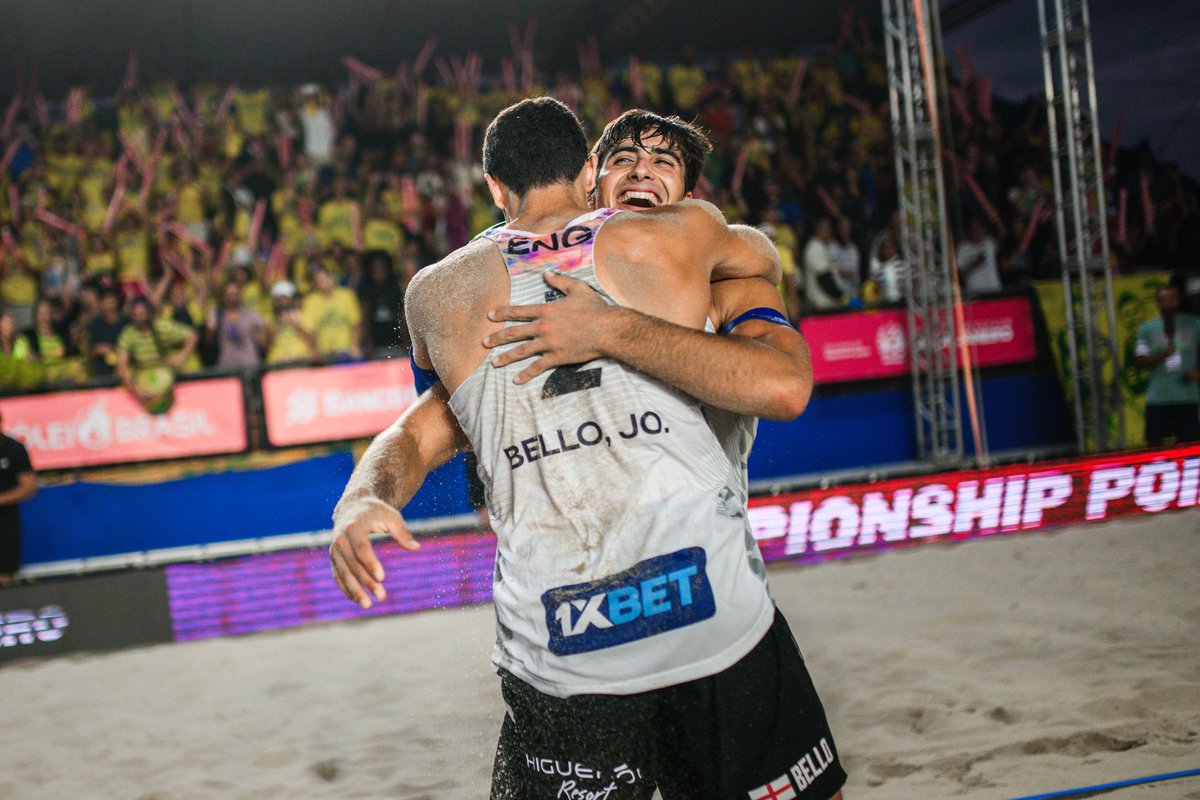 ENGLAND 🏴󠁧󠁢󠁥󠁮󠁧󠁿 GETS GOLD FOR THE FIRST TIME EVER! 🔥

Joaquin &amp; Javier Bello made history at the #BeachProTourRio 🇧🇷 by defeating Argentina’s Tomás &amp; Nicolás Capogrosso 🇦🇷 in the gold medal match!

It’s the first time 🏴󠁧󠁢󠁥󠁮󠁧󠁿 secures 🥇 in a major tournament!

☀️ #BeachVolleyball