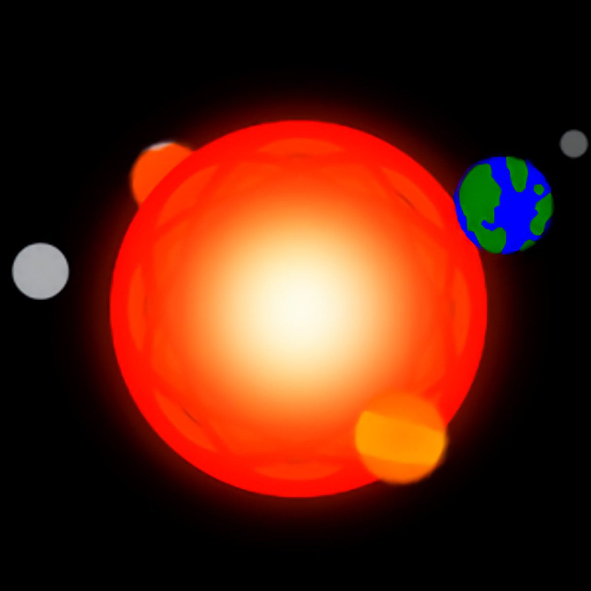 Parody_Twt's tweet photo. chat look I made the solar system https://t.co/SkC5jv928C